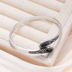 Vintage-Style Tribal Bracelet with Colourful Stones