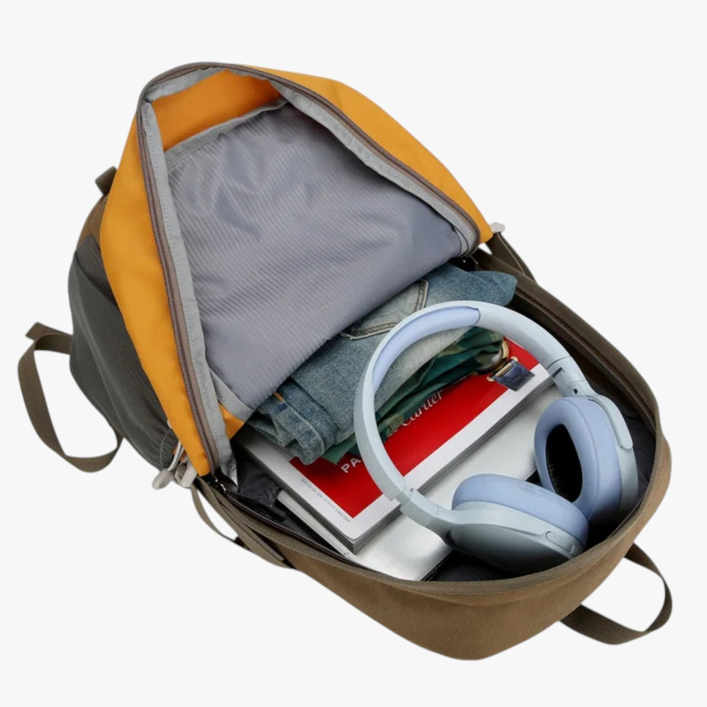 Waterproof Nylon Backpack with Padded Straps for Hiking