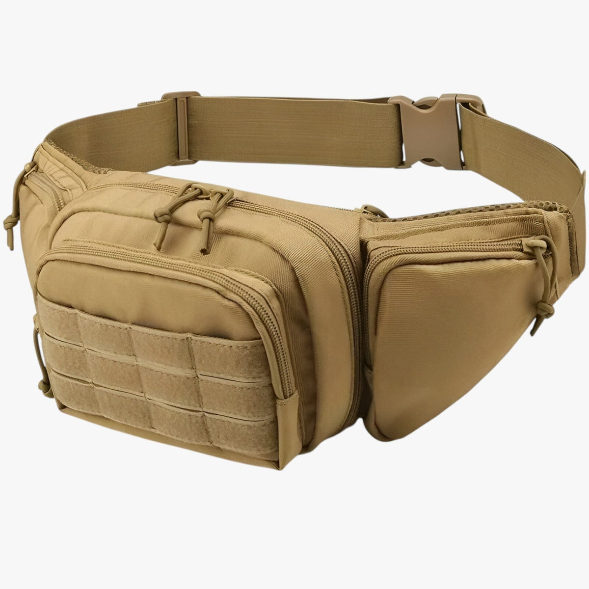 Stevige nylon tactische outdoor-heuptas met veel vakken