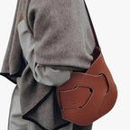 Soft Woven Leather Everyday Handbag in Six Colours