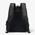 Sleek Spacious PU Leather Laptop and Book Backpack
