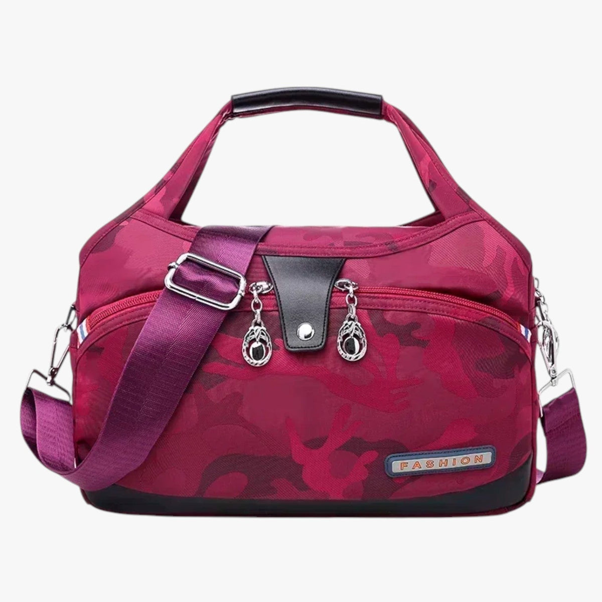 Elegant Roomy Shoulder Bag with Organised Compartments