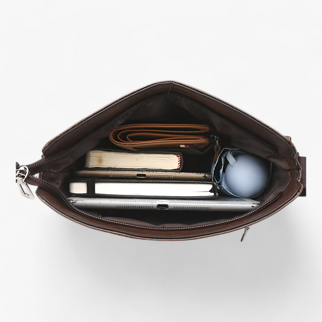Timeless Organised Shoulder Bag for Work and Travel