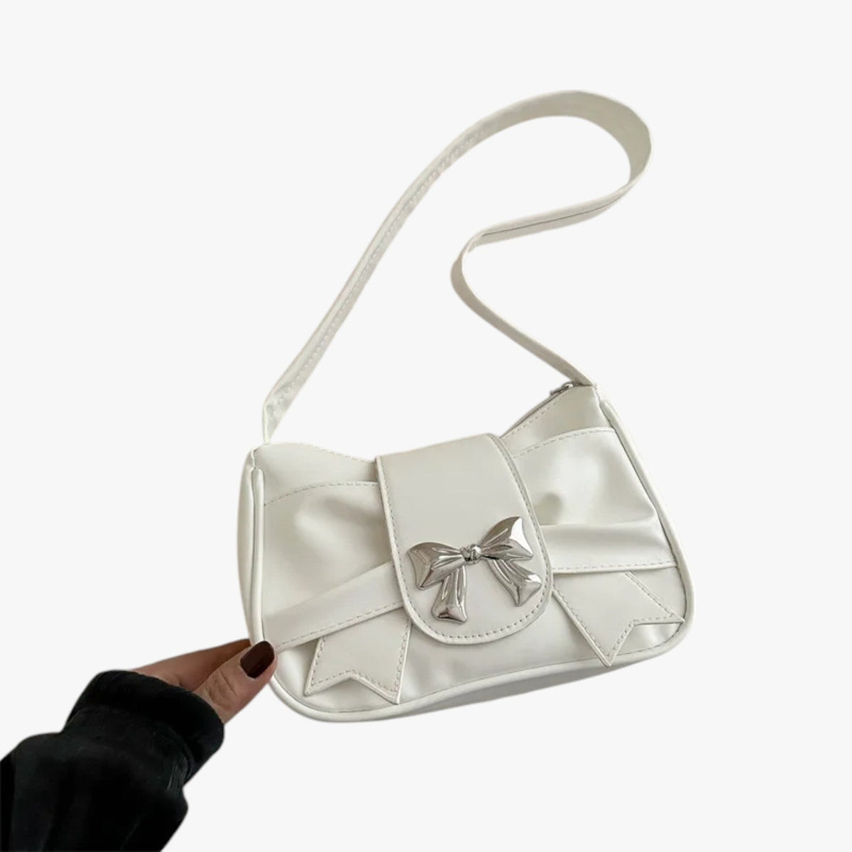 Compacte elegante envelop-clutch voor dames