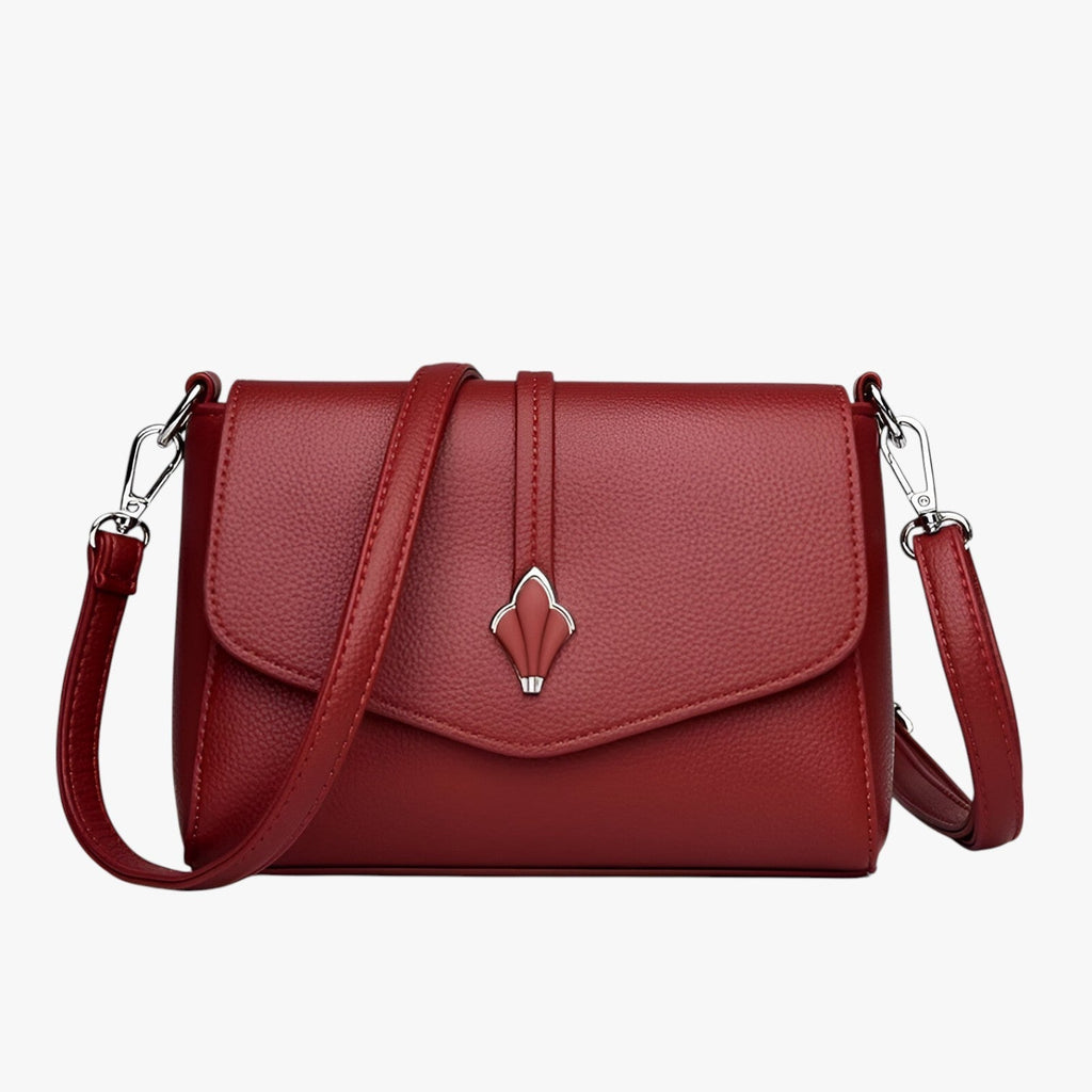 Modern Elegant PU Leather Shoulder Bag in Five Colours