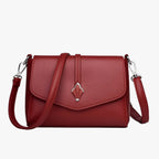 Modern Elegant PU Leather Shoulder Bag in Five Colours