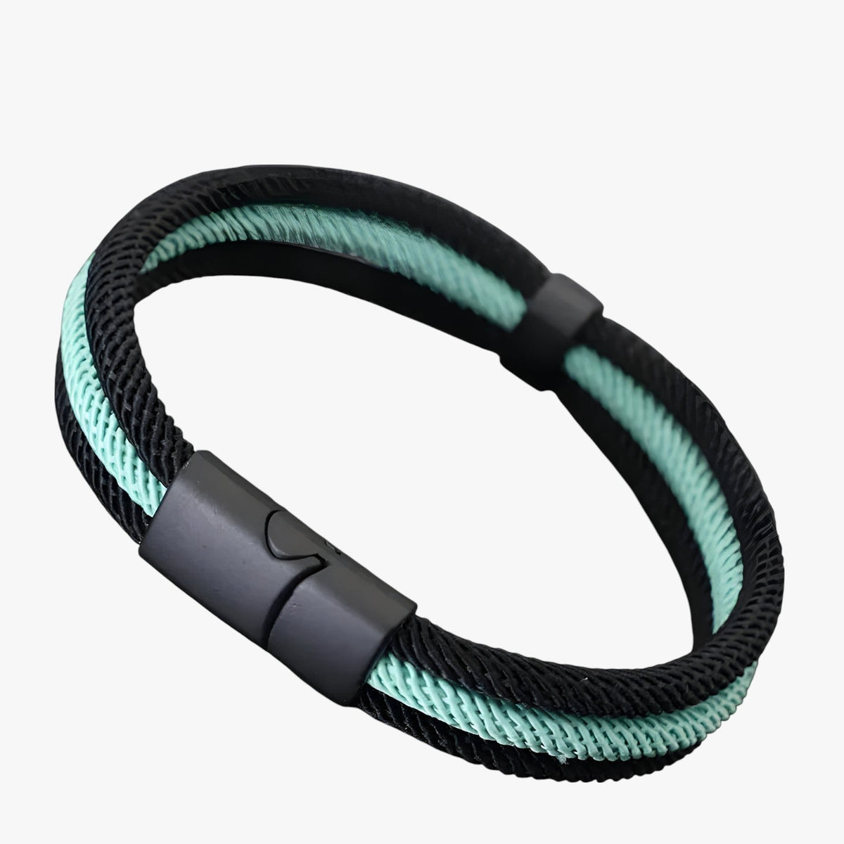 Nautical Rope Bracelet with Knot and Removable Clasp