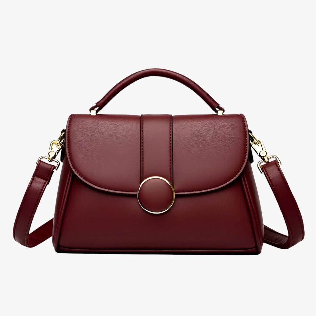 Compact Clean-Lined Lightweight Everyday Shoulder Bag