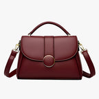 Compact Clean-Lined Lightweight Everyday Shoulder Bag