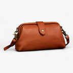 Small Genuine Cow Leather Lightweight Shoulder Bag
