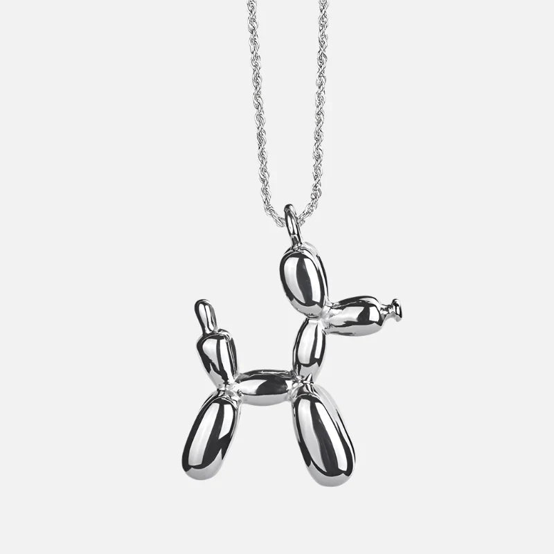 Ketting met ballonhondhanger