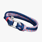 Paracord Rope Bracelet with Nautical Hook Clasp