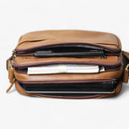 Premium Matte Leather Brown Everyday Shoulder Bag