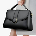Compact Clean-Lined Lightweight Everyday Shoulder Bag