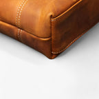 Timeless Durable Leather Messenger Shoulder Bag