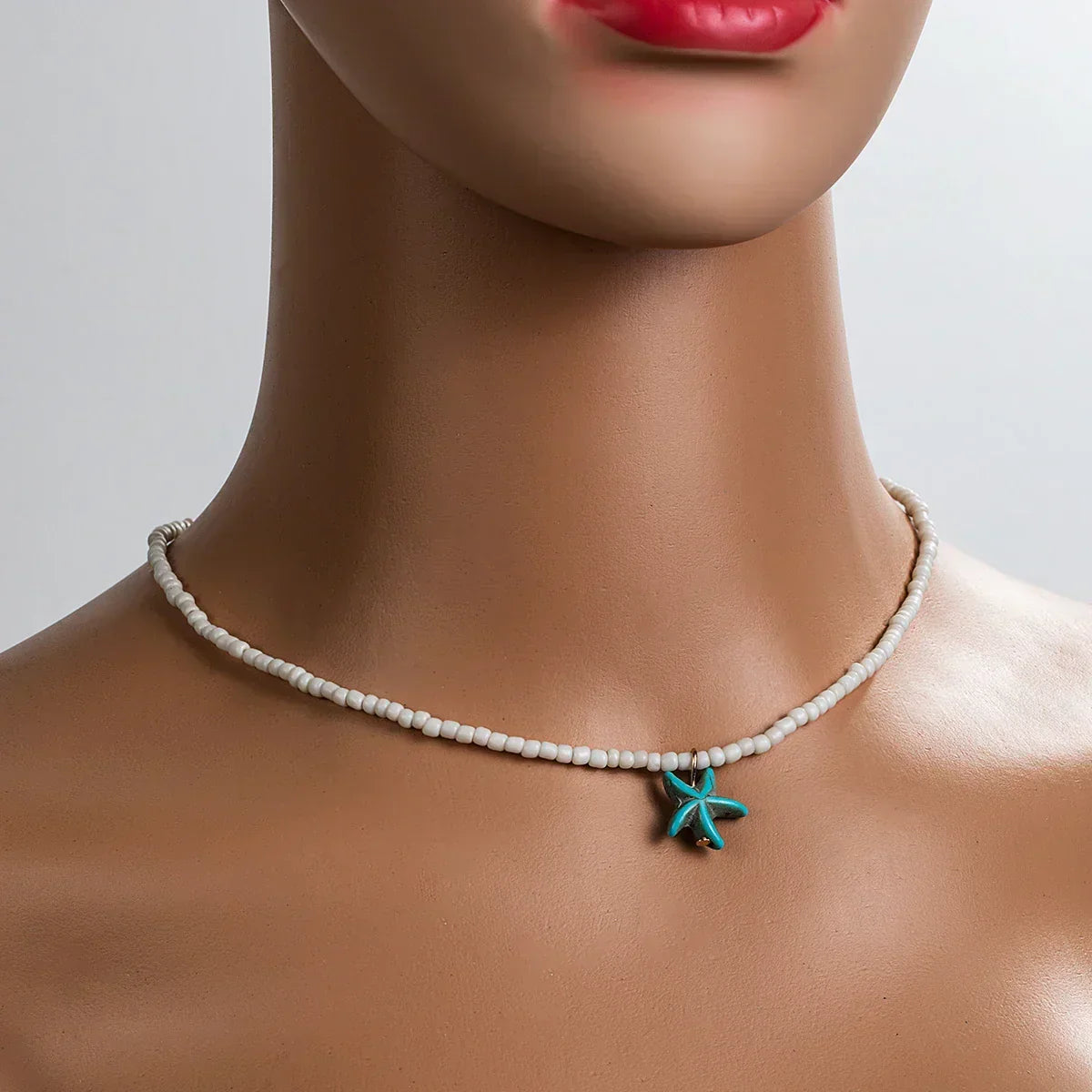 Turquoise zeesterketting
