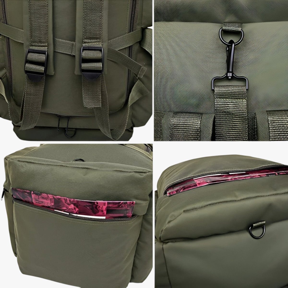 Robust 100L Camping and Travel Duffel Bag