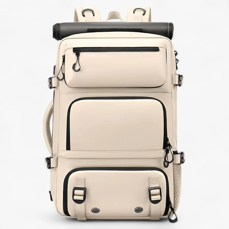 Spacious Waterproof Travel Backpack with Smart Pockets