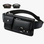 Multifunctional Leather Hands-Free Belt Bag