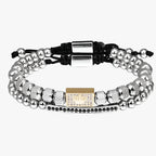 Set van twee armbanden met kroondetail