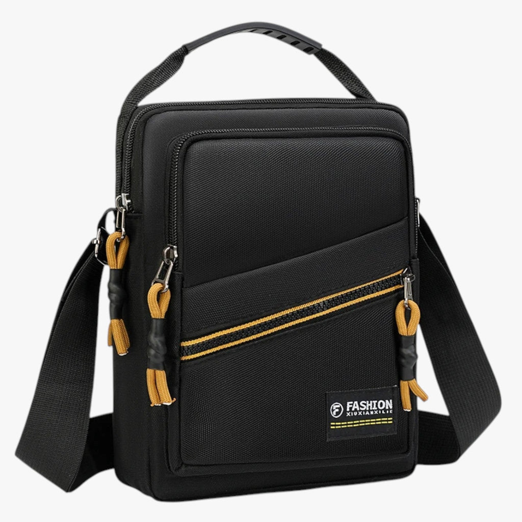 Men's Anti-Theft Travel Messenger Bag with Laptop Space