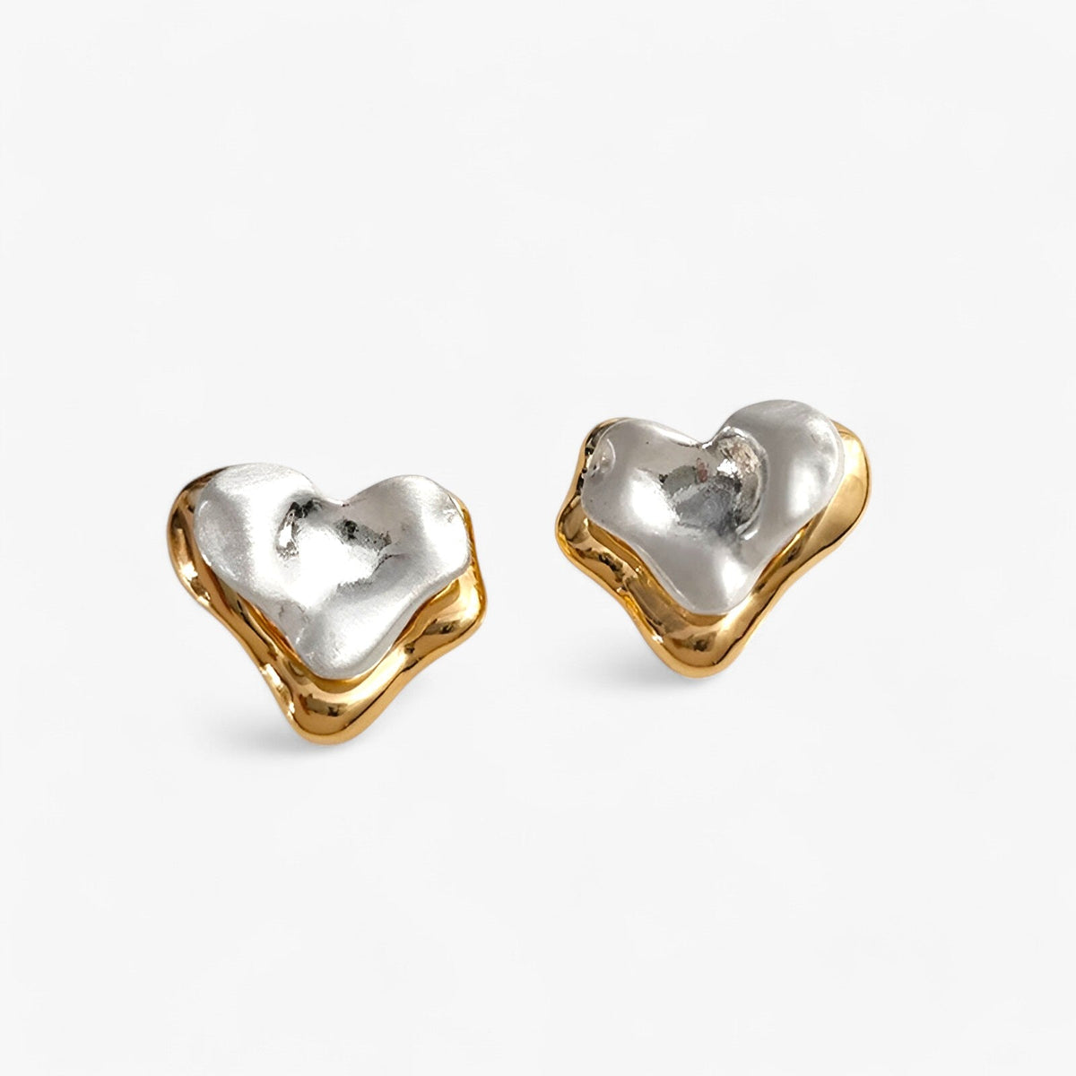 Back-to-Front Metal Earrings