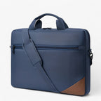 Compacte moderne laptoptas met grote inhoud in vijf kleuren