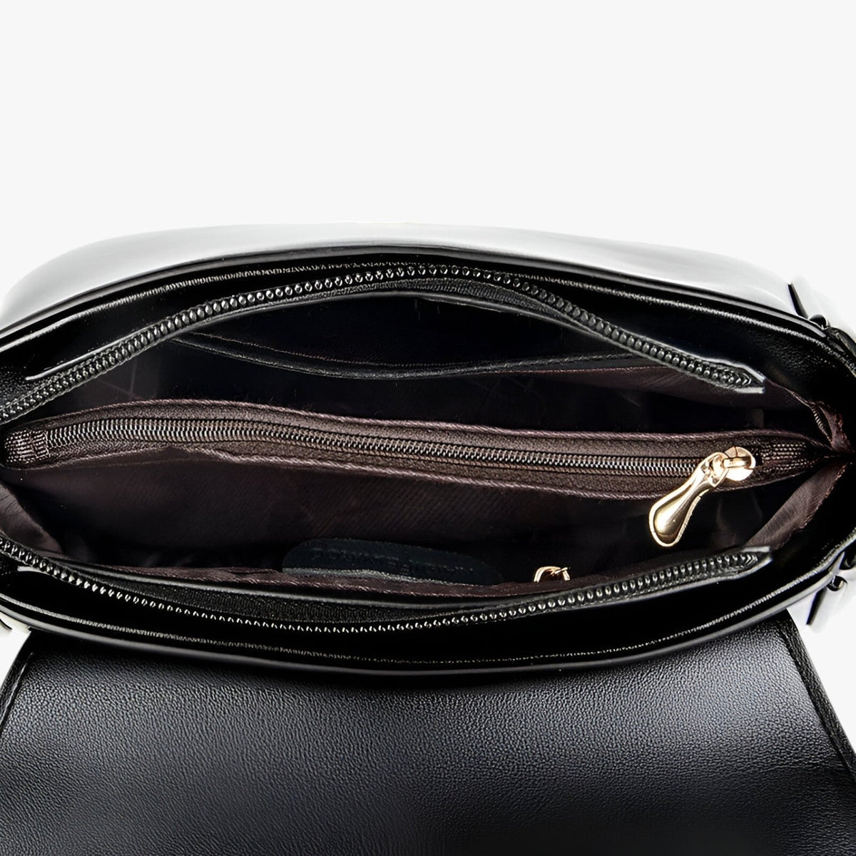 Compact Clean-Lined Lightweight Everyday Shoulder Bag