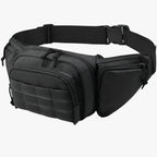 Stevige nylon tactische outdoor-heuptas met veel vakken