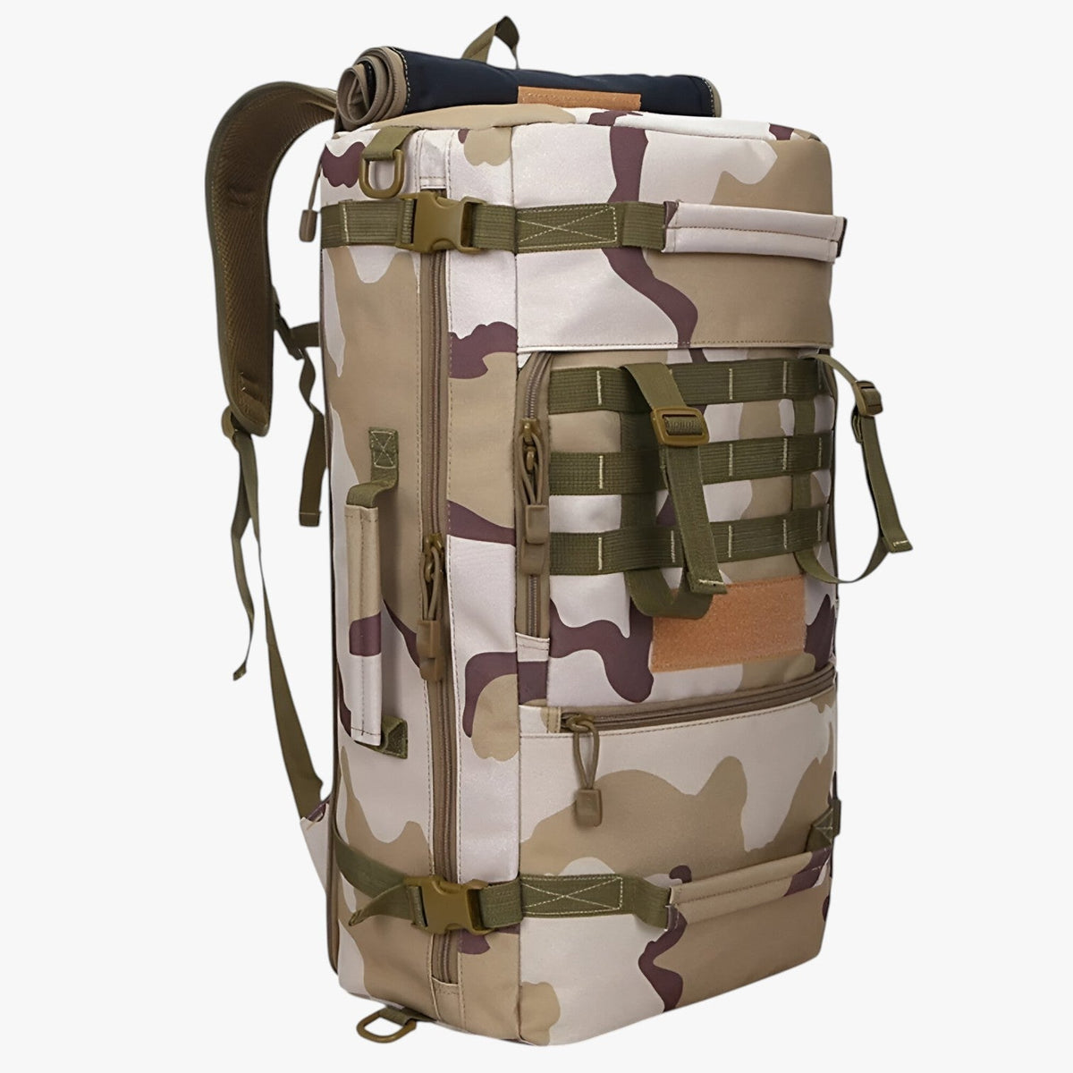 Large 50L Hiking Backpack for Camping, Trekking and Mountaineering