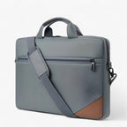 Compacte moderne laptoptas met grote inhoud in vijf kleuren