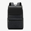 Matte Black Shock-Resistant Hard Shell Laptop Backpack