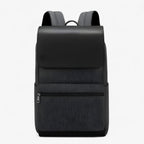 Matte Black Shock-Resistant Hard Shell Laptop Backpack
