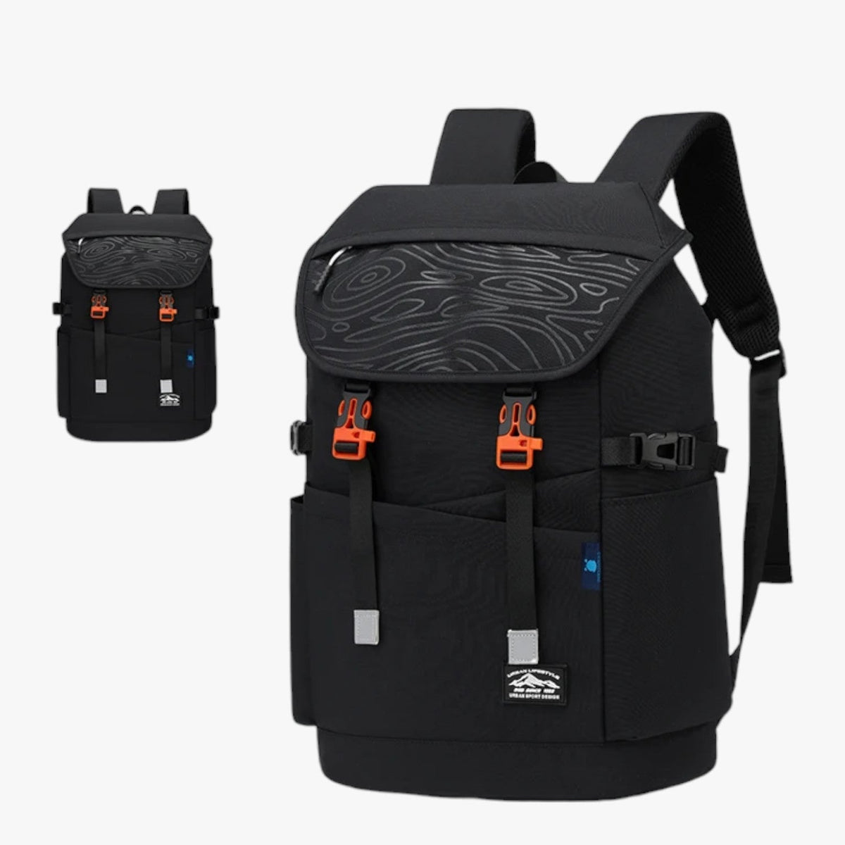 Compact 40L Cabin-Friendly Travel Backpack with Laptop Space