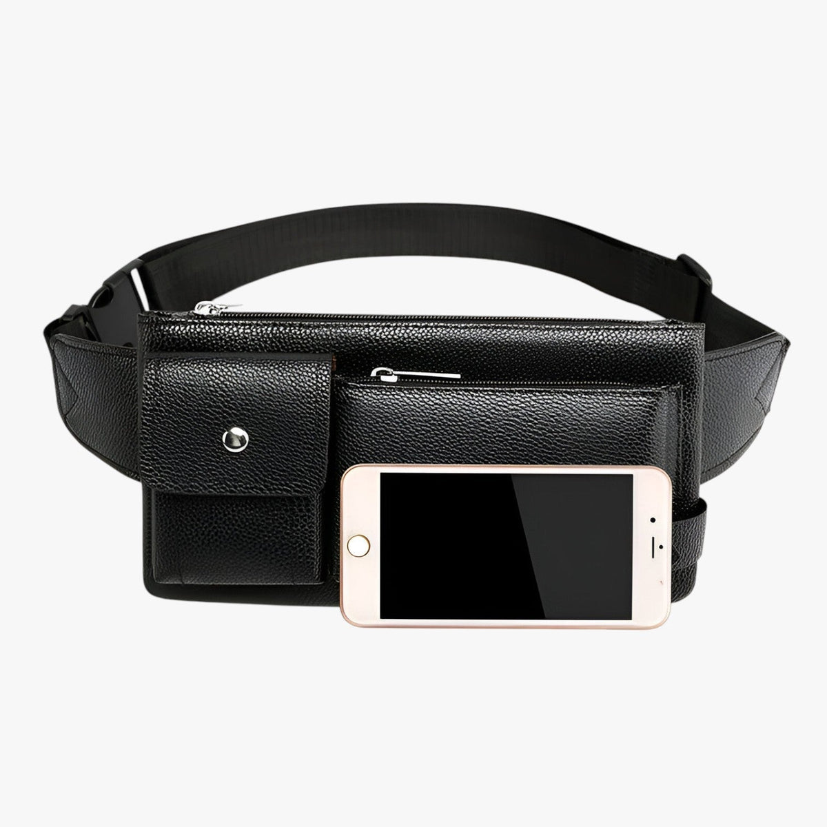 Multifunctional Leather Hands-Free Belt Bag