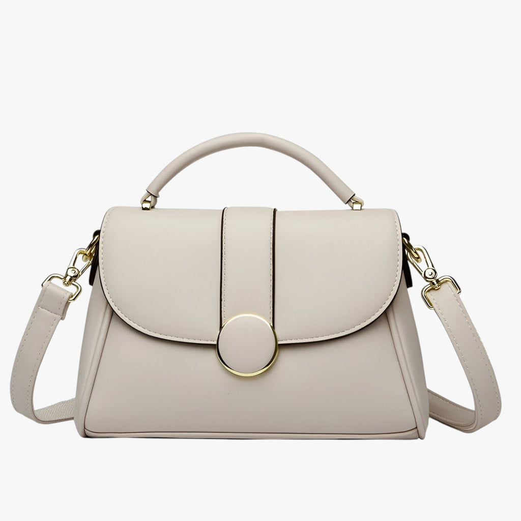 Compact Clean-Lined Lightweight Everyday Shoulder Bag