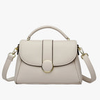 Compact Clean-Lined Lightweight Everyday Shoulder Bag