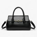Women's Compact Retro PU Leather Shoulder Bag