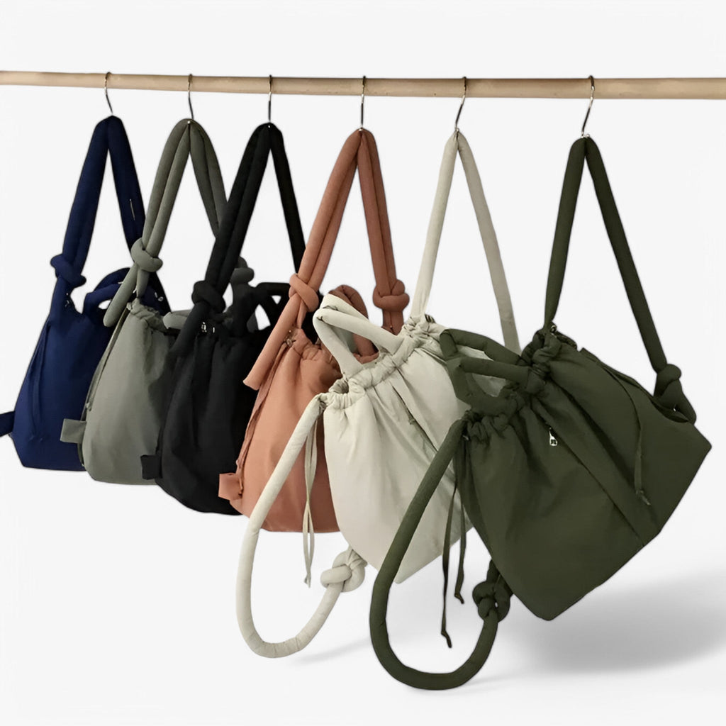 Eye-Catching Soft Puffer Handbag in Six Colours