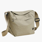 Women's Lightweight Waterproof Nylon Shoulder Bag with Pockets