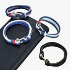 Paracord Rope Bracelet with Nautical Hook Clasp