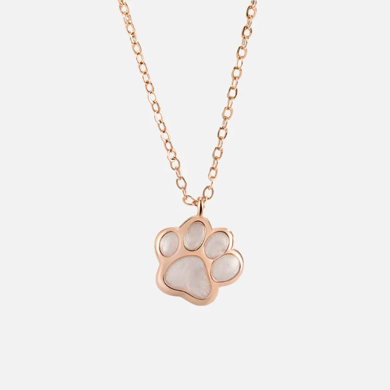 Paw Charm Keepsake Necklace