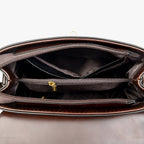 Smooth Leather Convertible Shoulder and Crossbody Bag