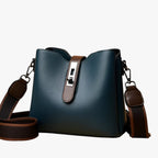 Soft PU Leather Clean-Lined Everyday Shoulder Bag