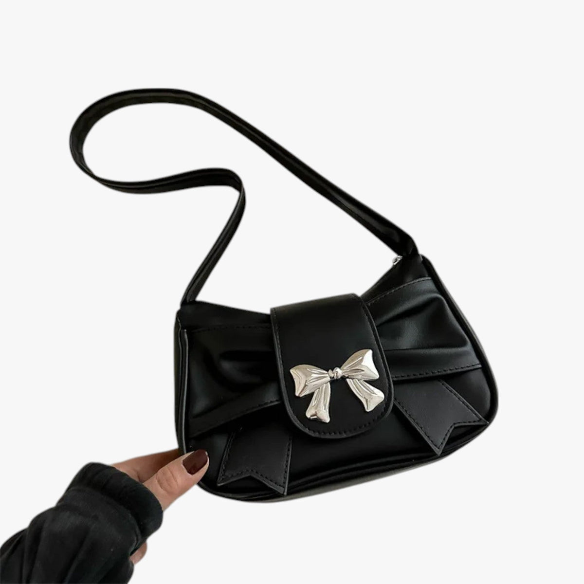 Compacte elegante envelop-clutch voor dames