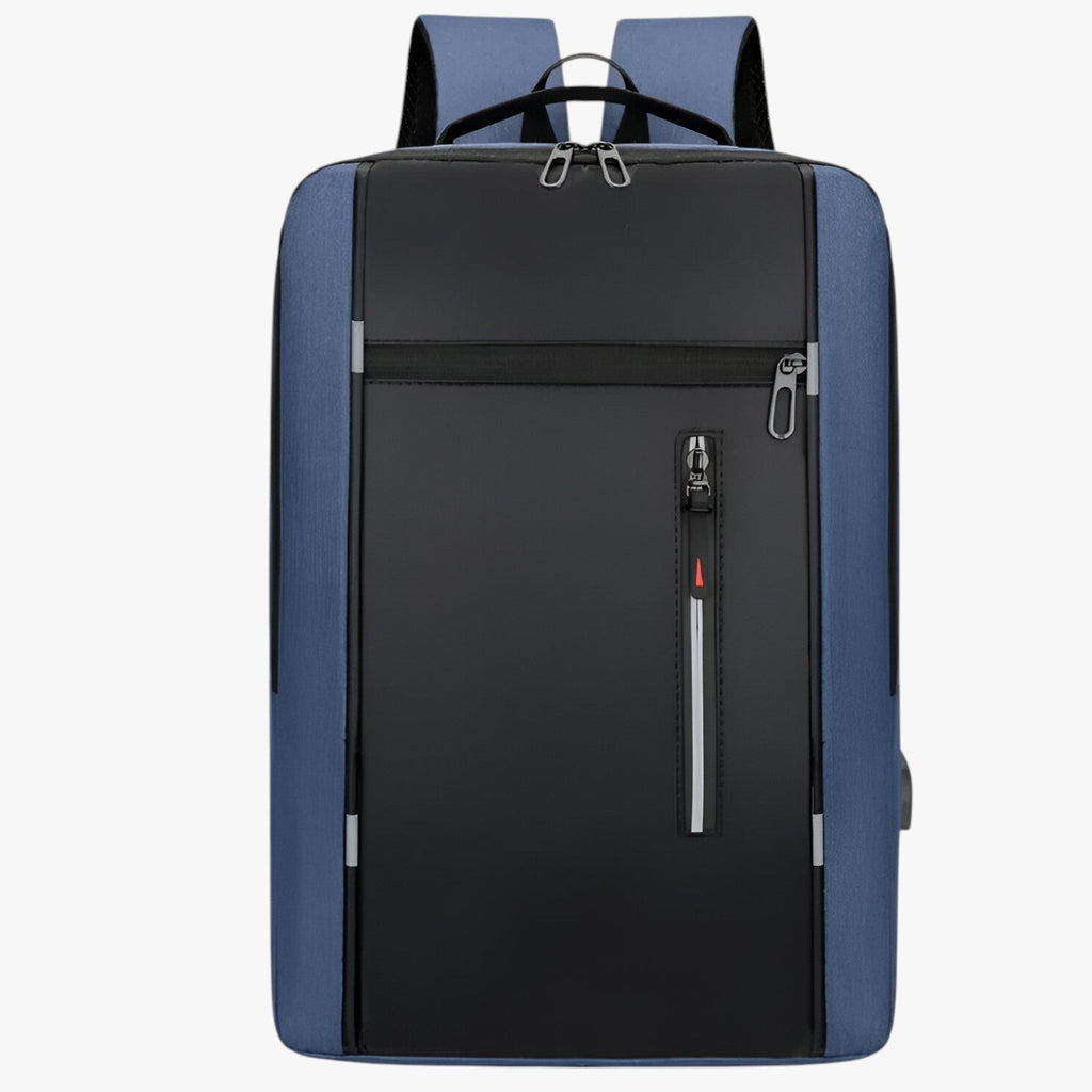 Men's Waterproof 15.6-Inch Laptop Backpack with USB Port