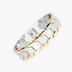 Geometric Link Bracelet with Removable Sections
