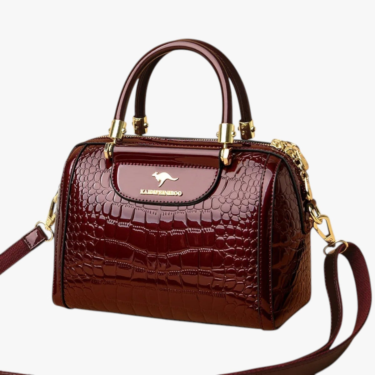Sophisticated Glamorous Structured Shoulder Bag