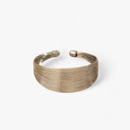 Gelaagde bangle in vintage goudkleur