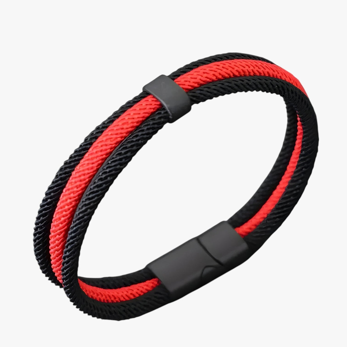 Nautical Rope Bracelet with Knot and Removable Clasp